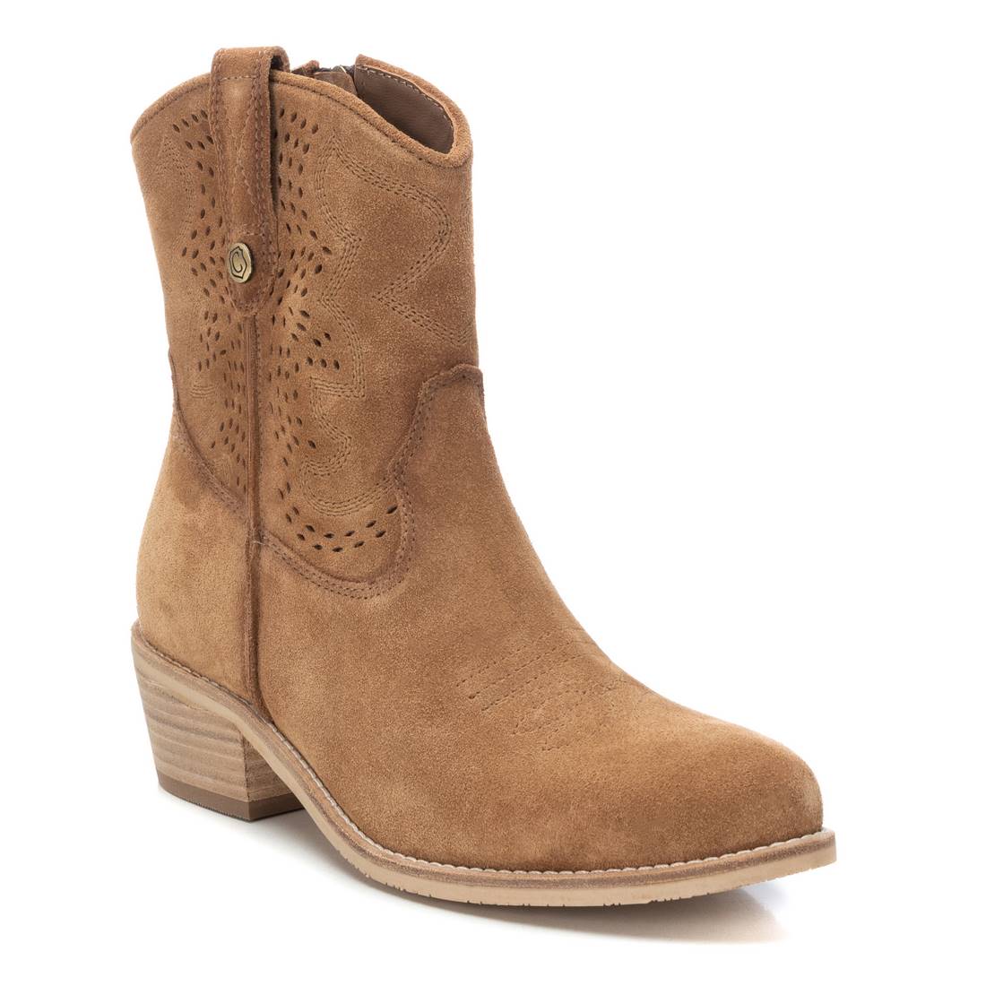 Carmela 16137003 bottine santiag marron cuir