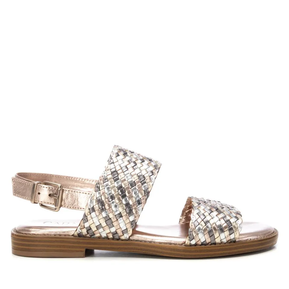 Carmela 16219704 sandale nude cuir plat
