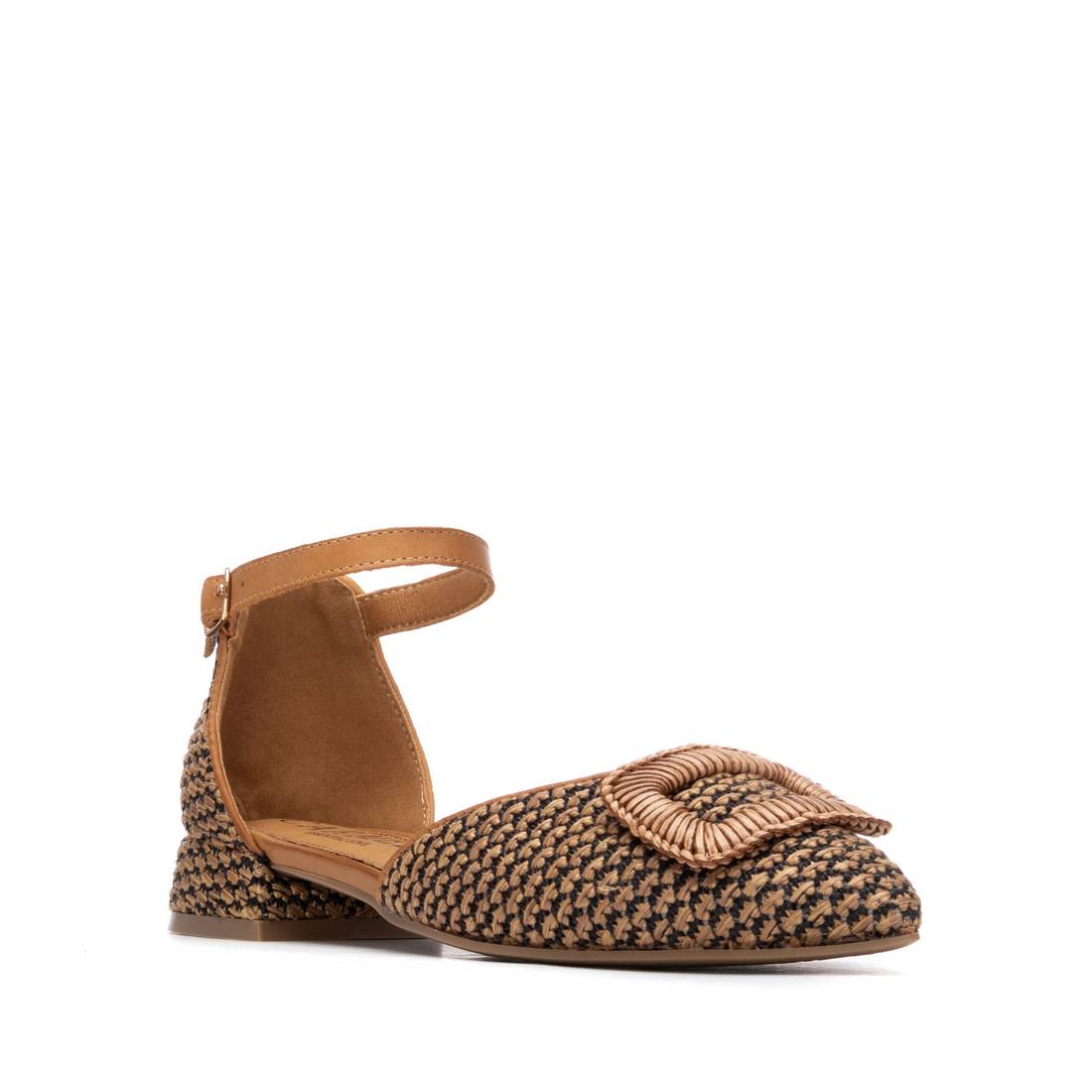 Carmela 16324102 ballerine femme camel petit talon