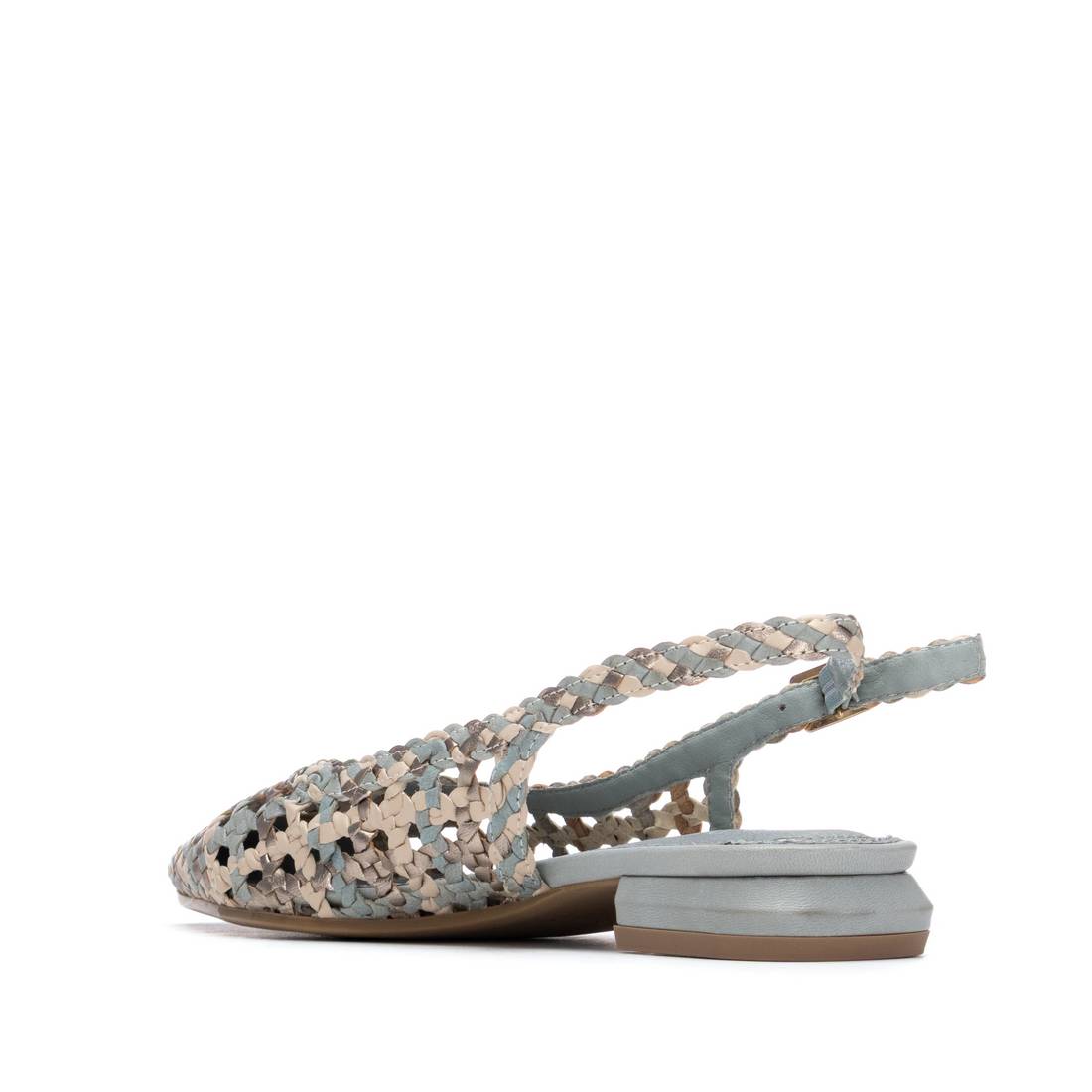 Carmela 16312906 ballerines cuir jeans talon bas