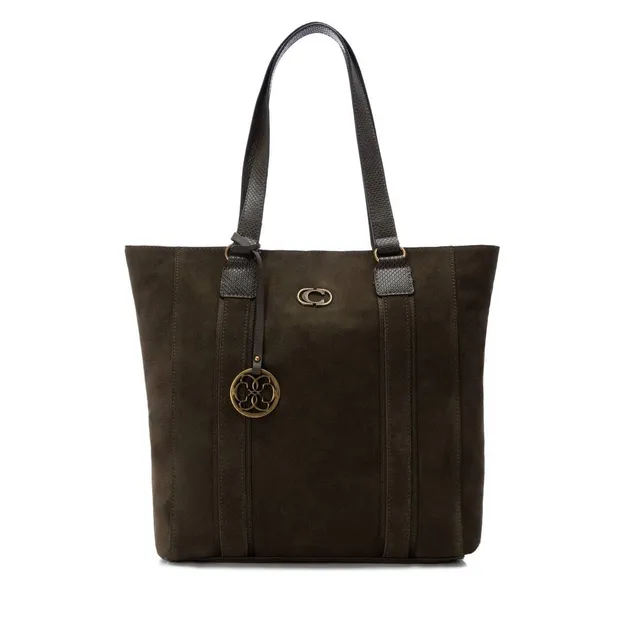Carmela 18607302 sac épaule vert cuir véritable