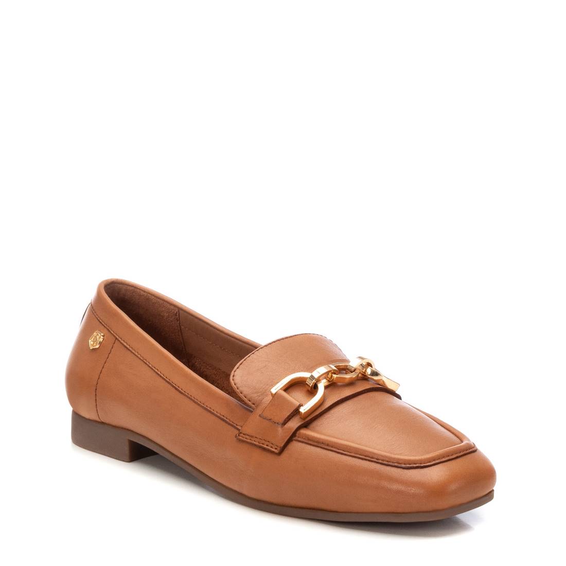 Carmela 16213801 mocassins camel cuir mors metal
