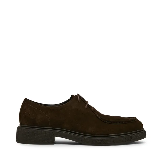 Steve Madden Brawson derbies marron daim cuir