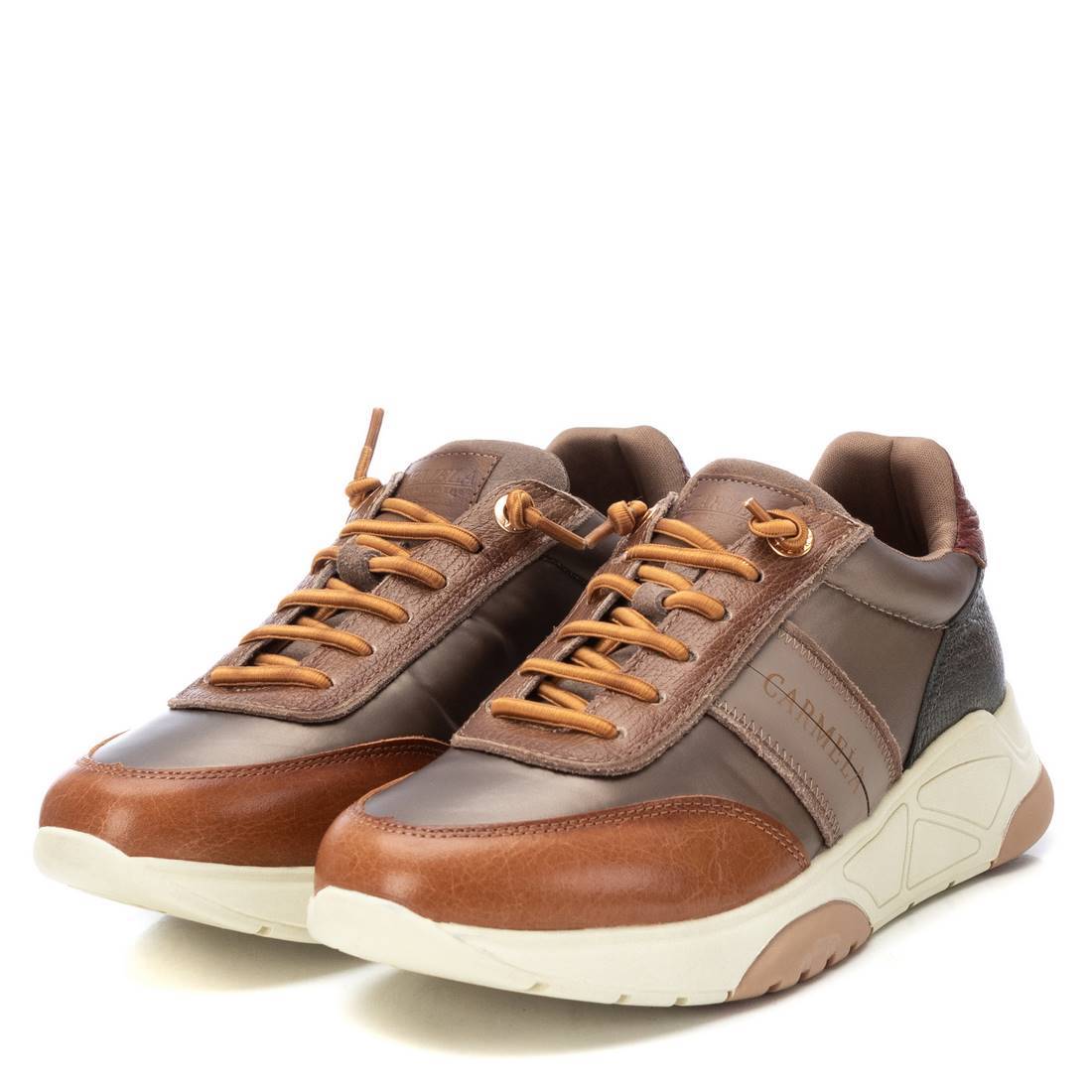Carmela 16105802 basket cuir marron semelle volume
