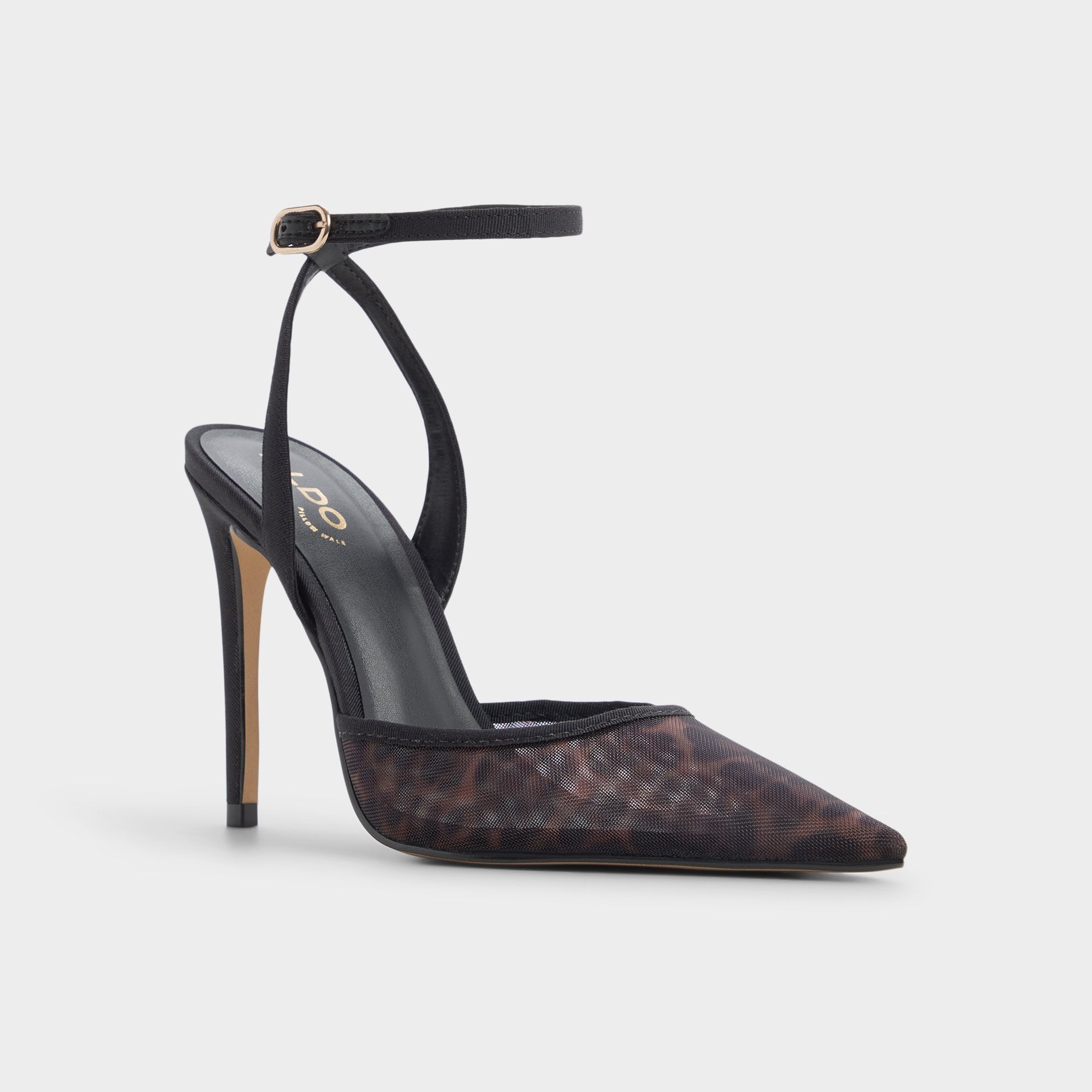 Aldo Nikkida escarpins mesh imprimé animal