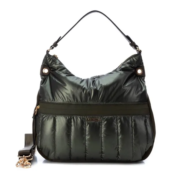 Carmela 18605702 sac nylon vert 5 poches épaule