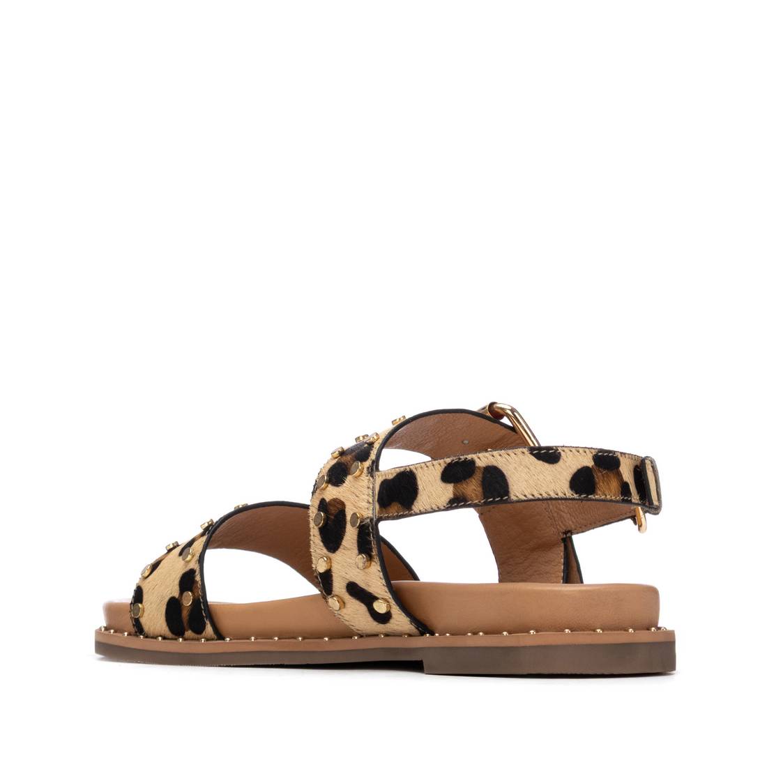Carmela 163197 16319704 sandale cuir léopard