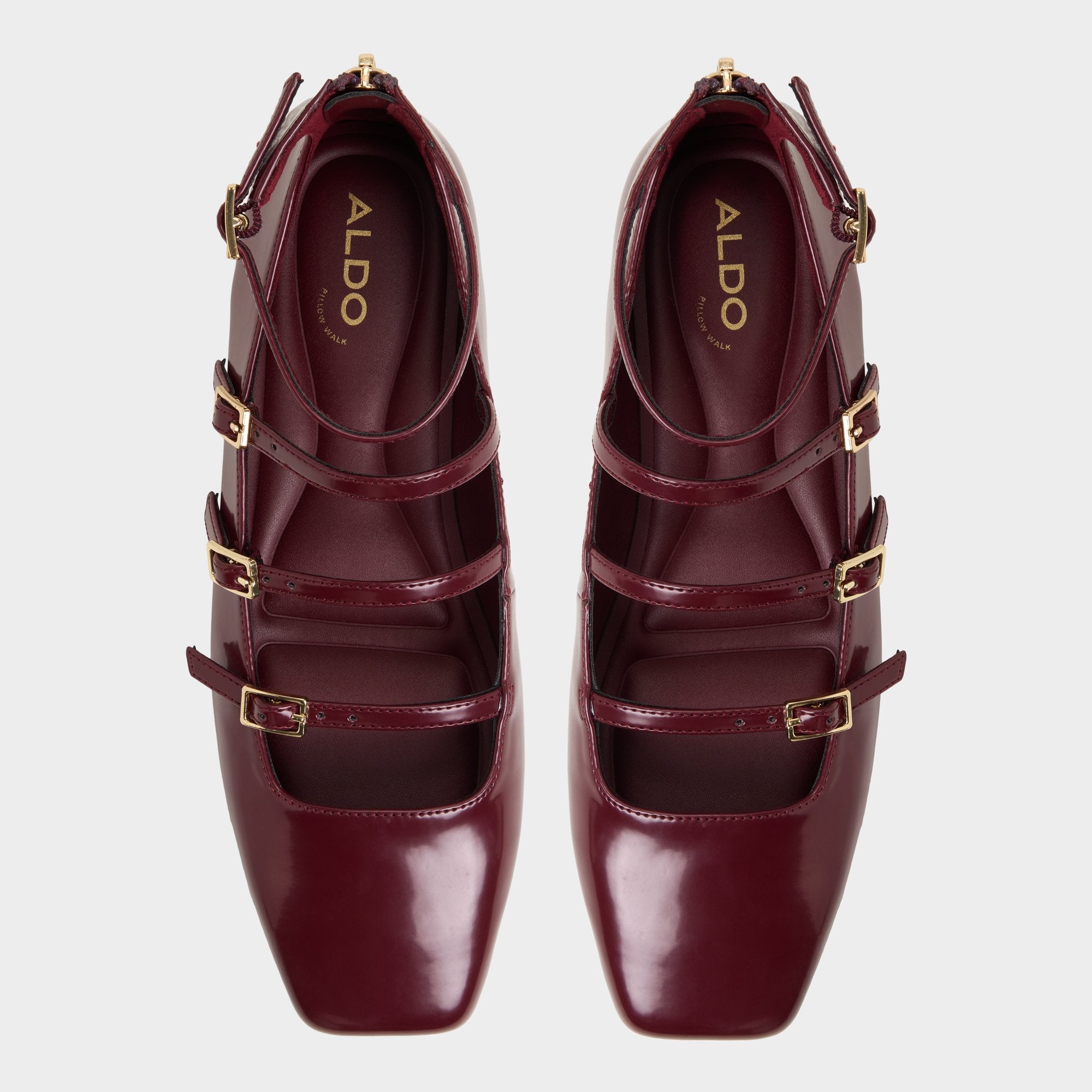 ALDO Nelta escarpins vernis bordeaux 6.5