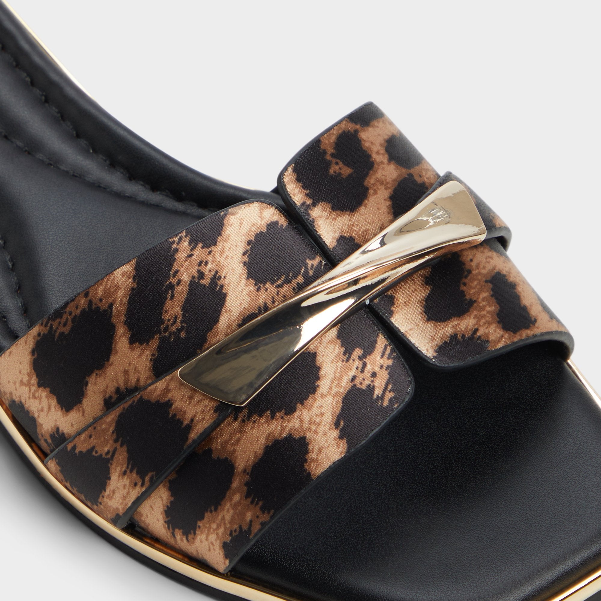 ALDO Darlina mules femme léopard à clou