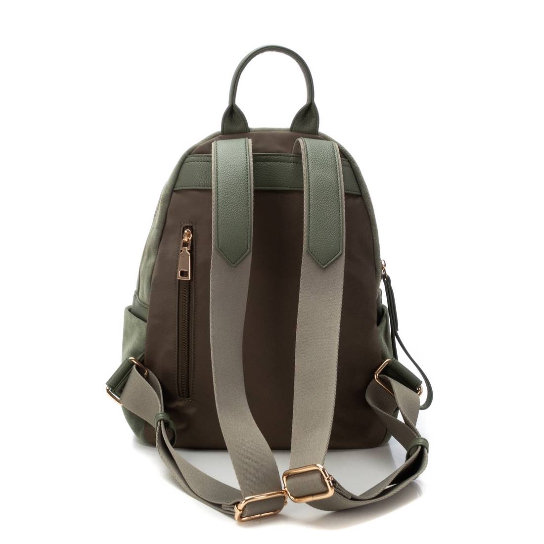 Carmela 18615103 sac à dos femme cuir kaki 31 cm