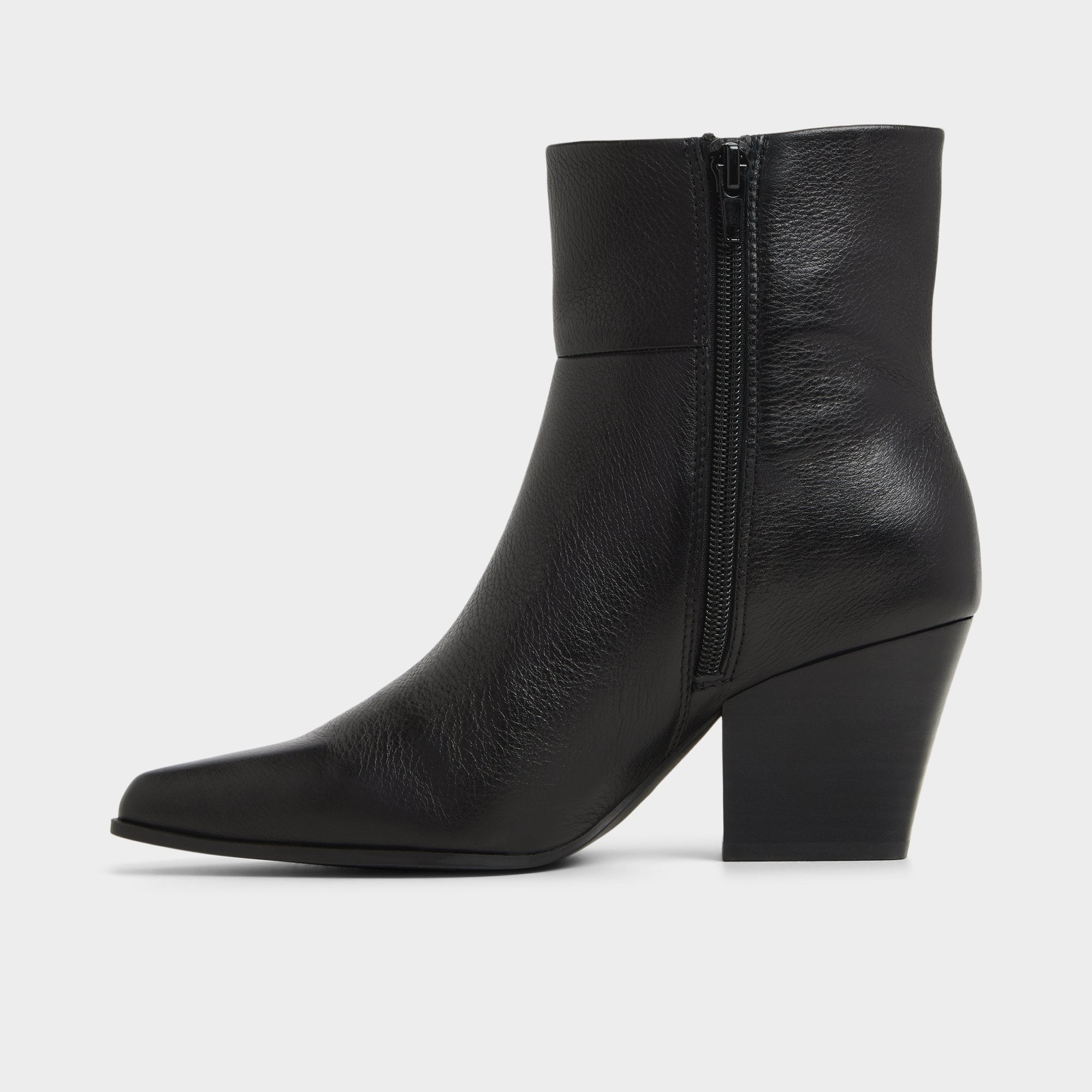 ALDO Shanah escarpins cuir noir talon bloc