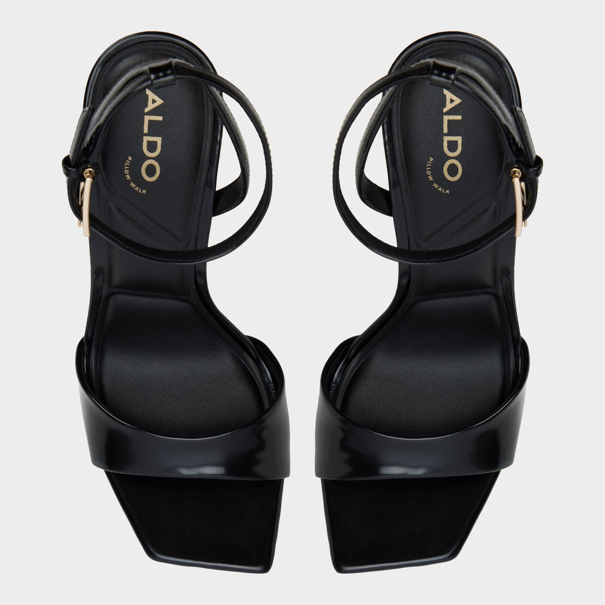 ALDO Illustrious sandales à talon noires à brides