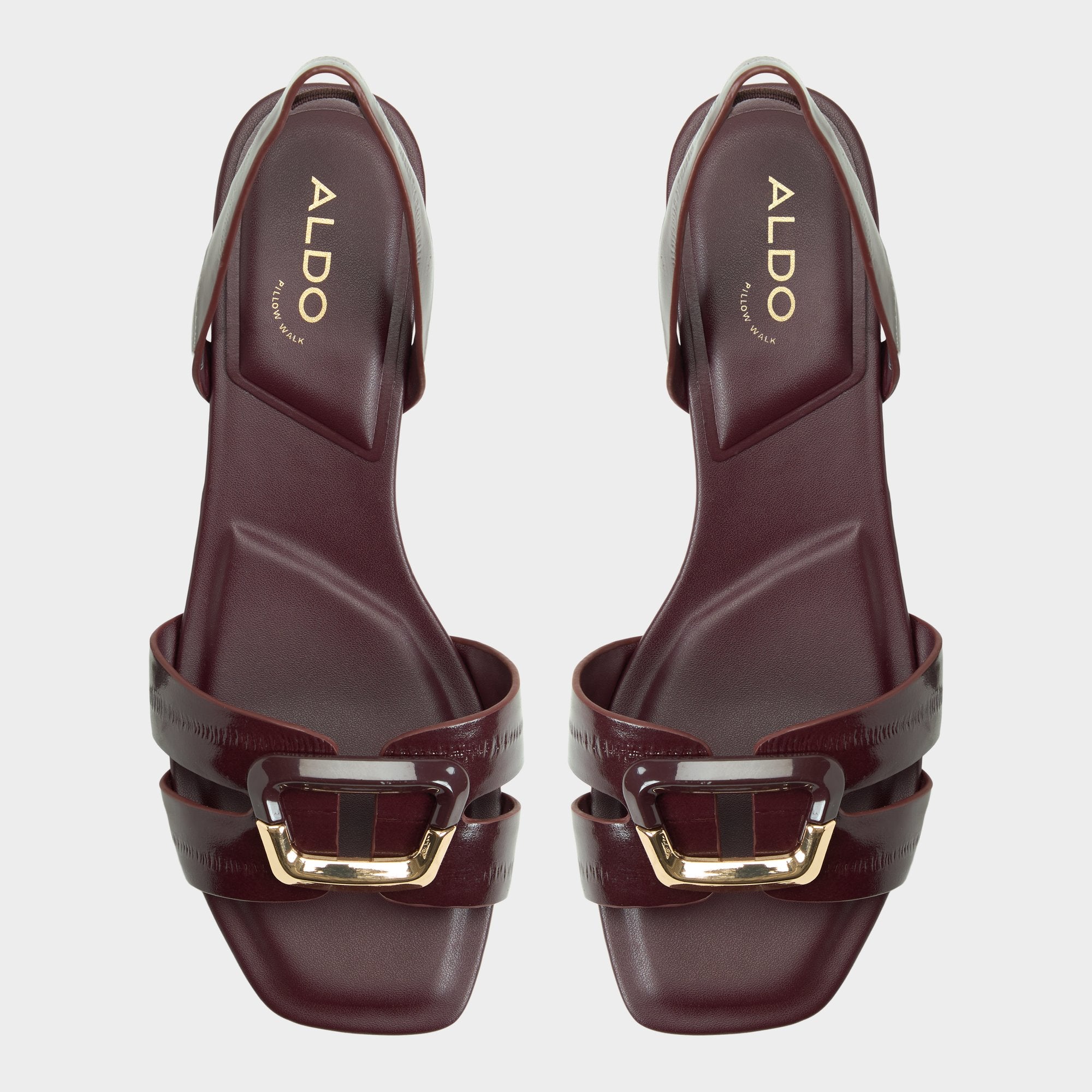 ALDO Alamaendar bottines bordeaux talon