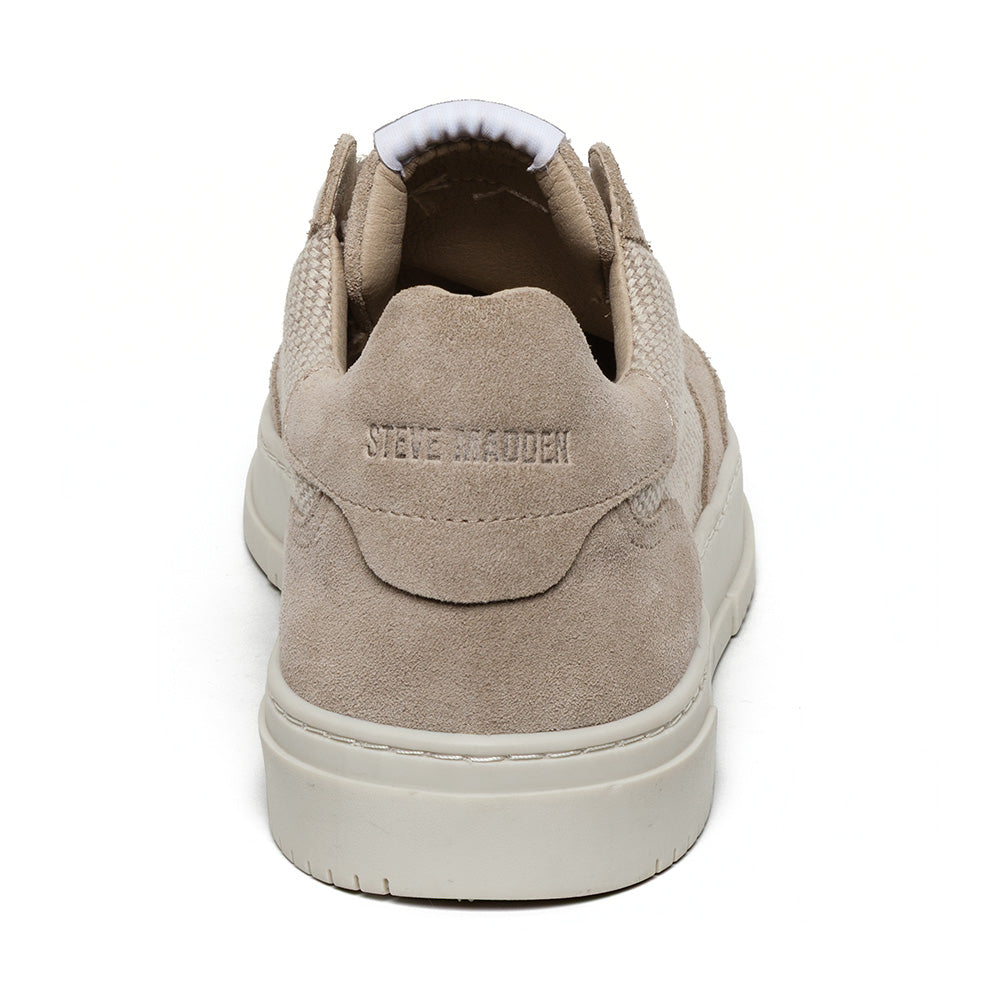 Steve Madden Shawn-E baskets homme beige multi suède 3 cm