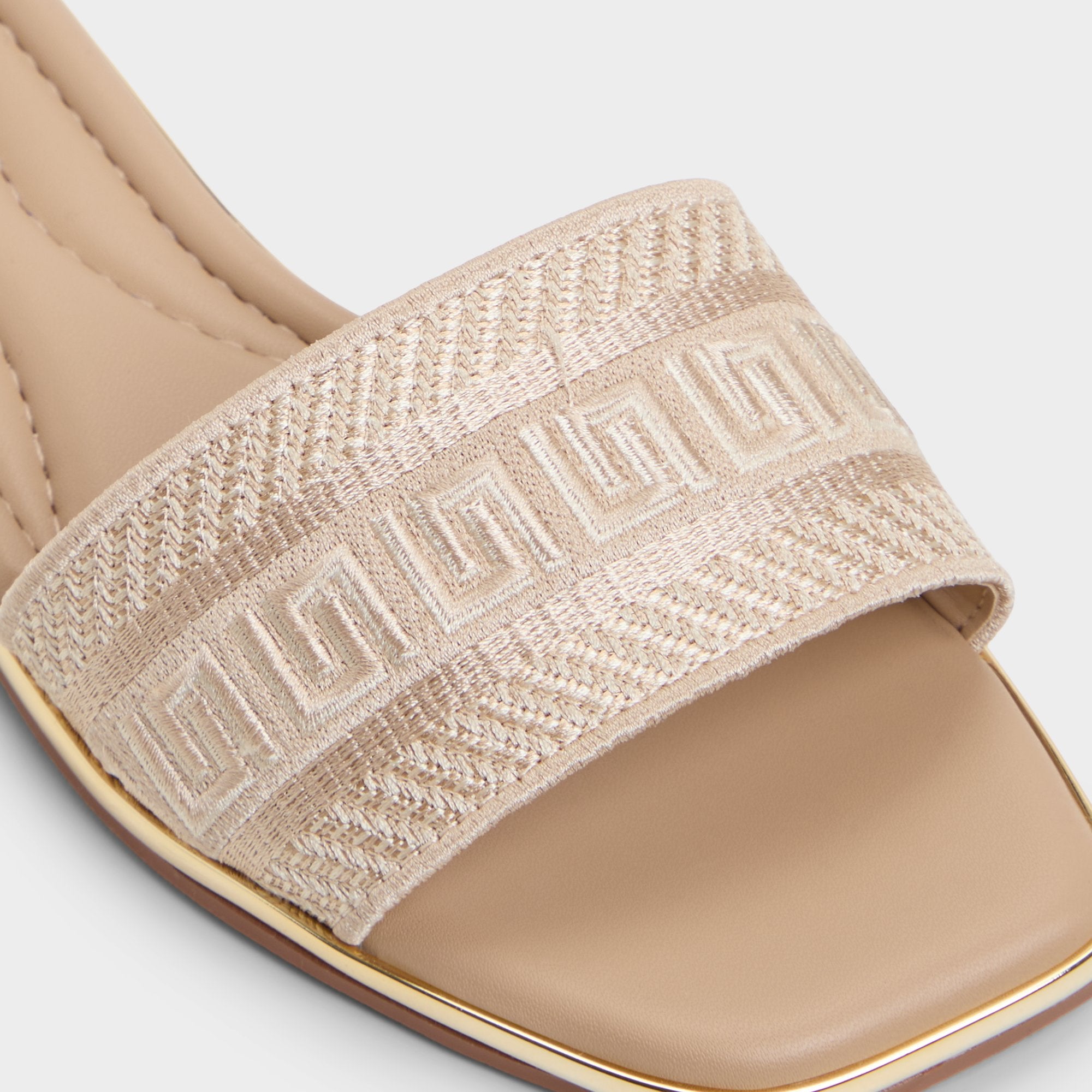 ALDO Oceania sandales plates beige tissé