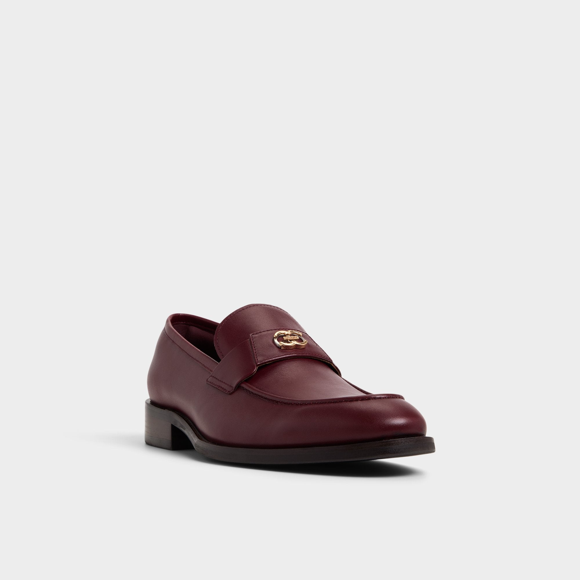 ALDO Beck mocassin cuir bordeaux