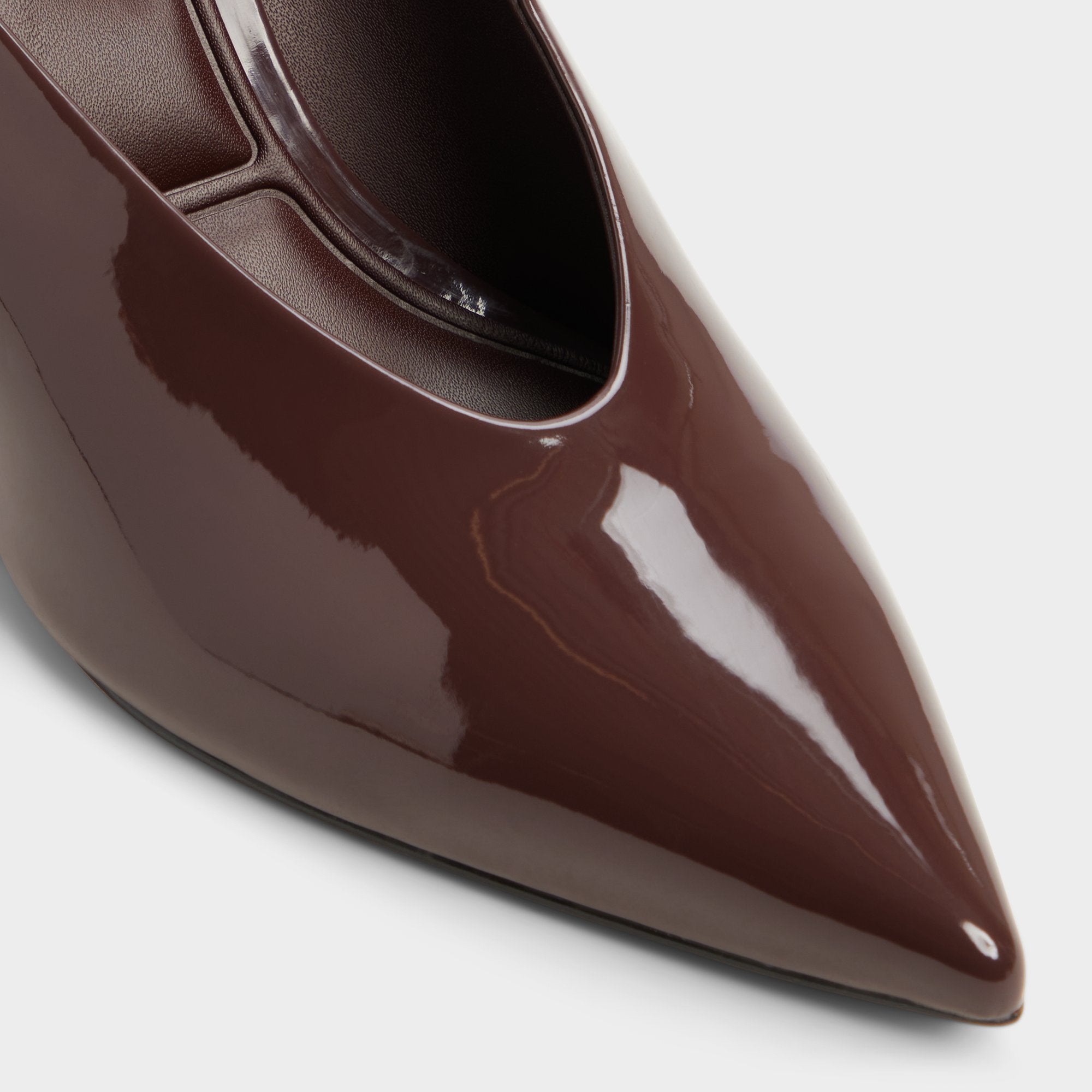 Aldo Teala bottines compensées marron soirée