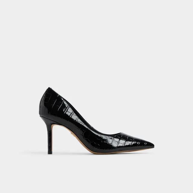 ALDO Kaitie escarpins noirs talon haut confort