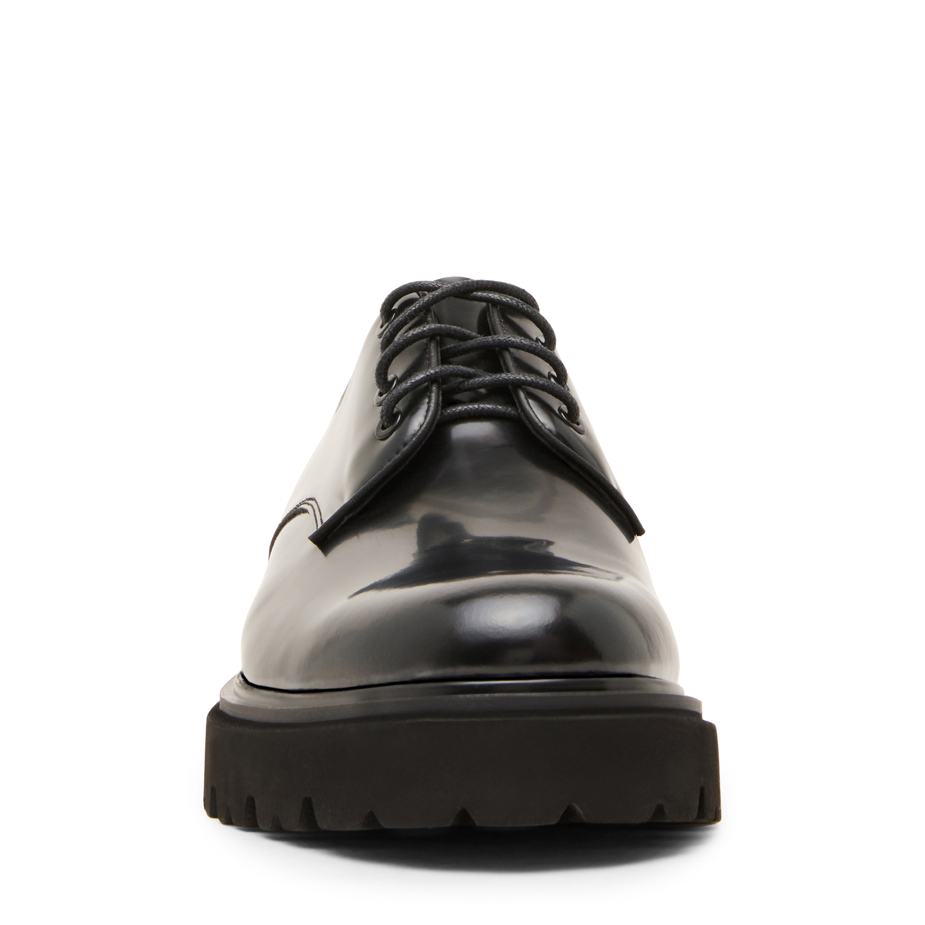 Steve Madden Motala chaussure plate cuir noir
