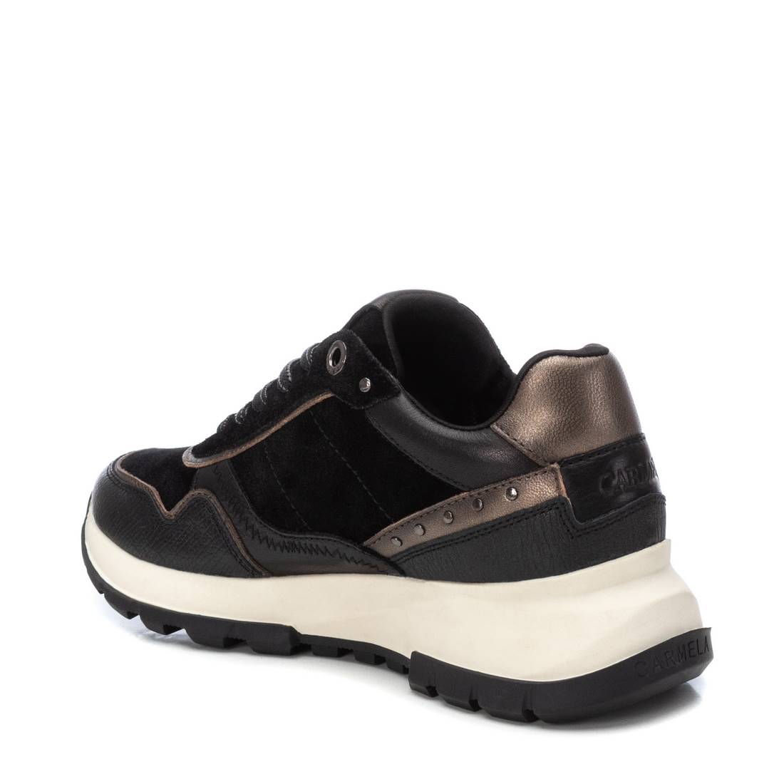 Carmela 16182702 sneakers cuir noir lacets