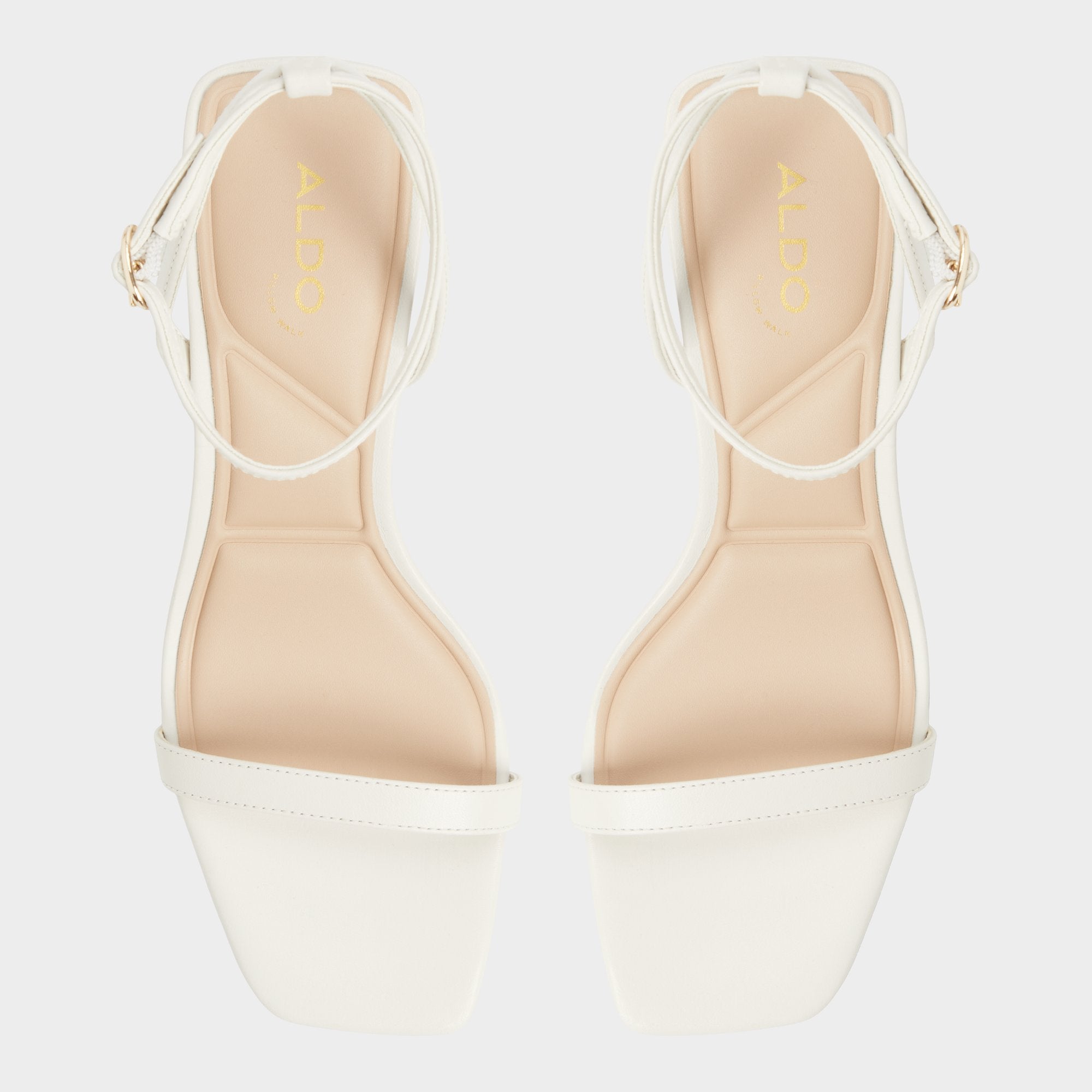 ALDO Kirri sandales à talons blanc
