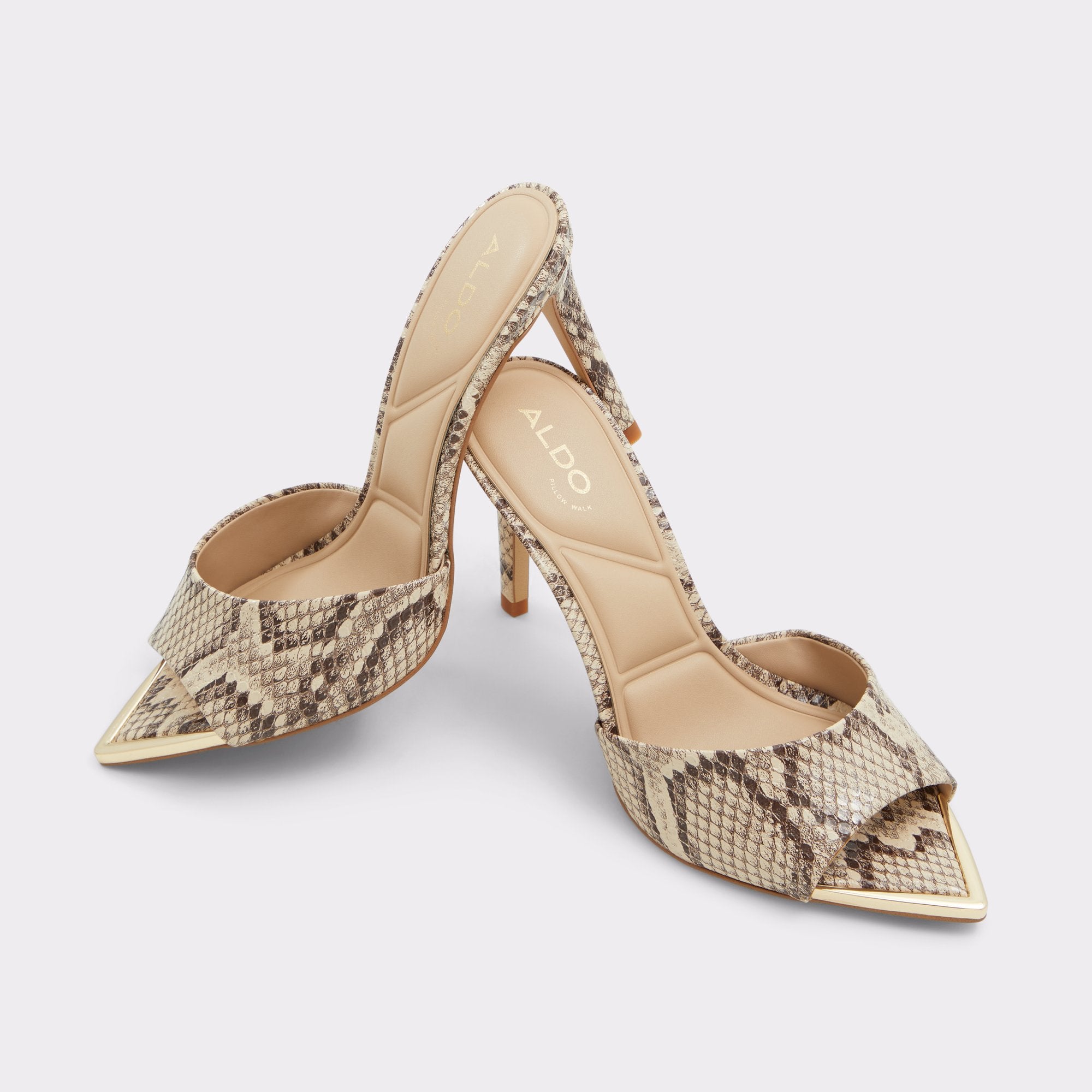 ALDO Anniebrilden escarpins transparents talon