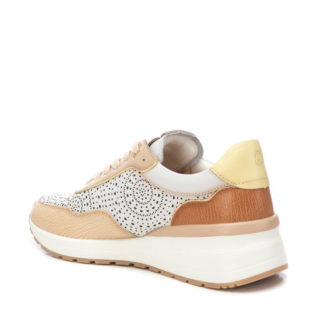Carmela 16227202 chaussures beige cuir lacets