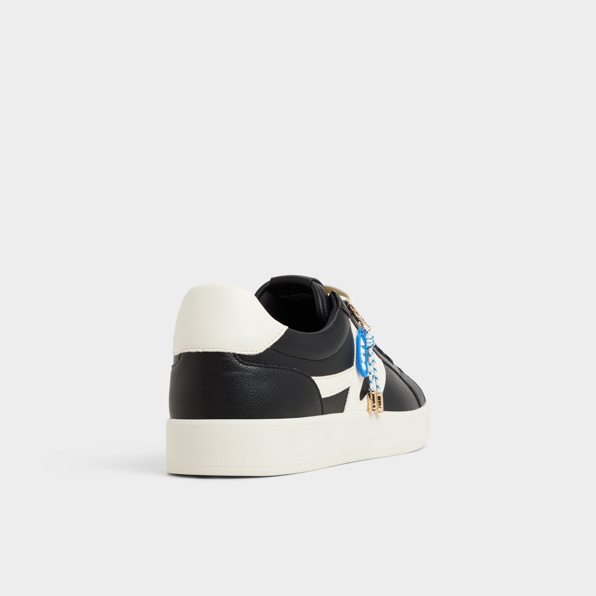 ALDO Mtl1972snkr-m sneakers basses noires cuir