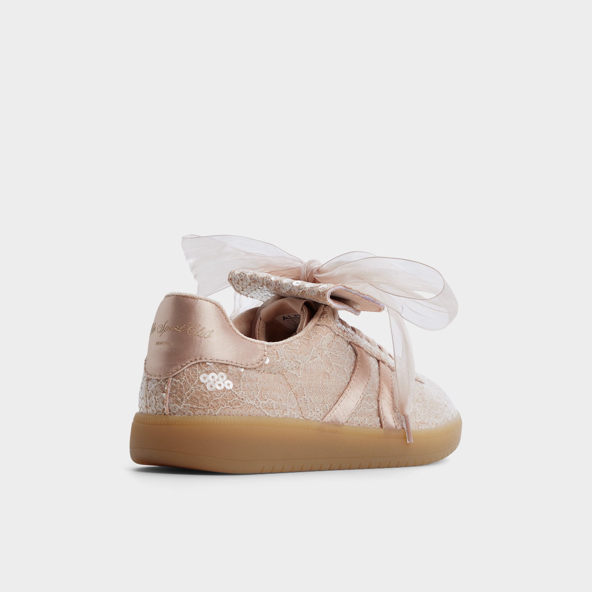 ALDO Itsneaker baskets roses 38 sequins noeud