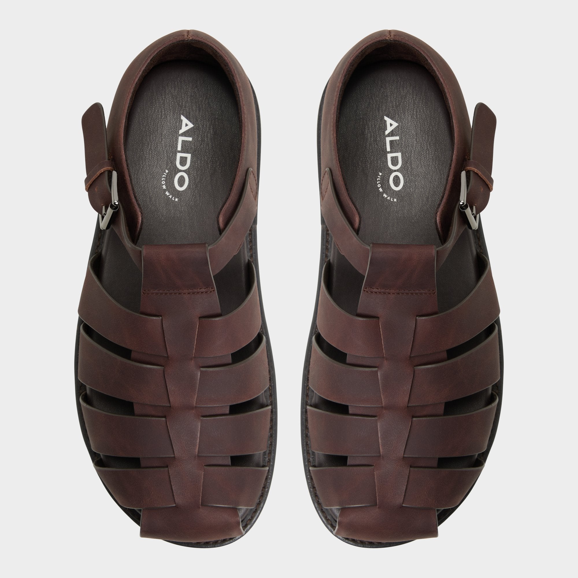 ALDO Wildhaven sandales à talon marron confort