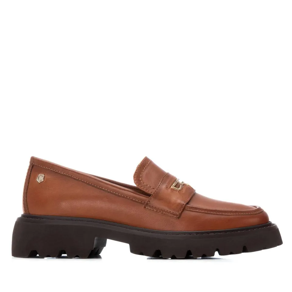 Carmela 162545 16254504 mocassins femme marron talon moyen
