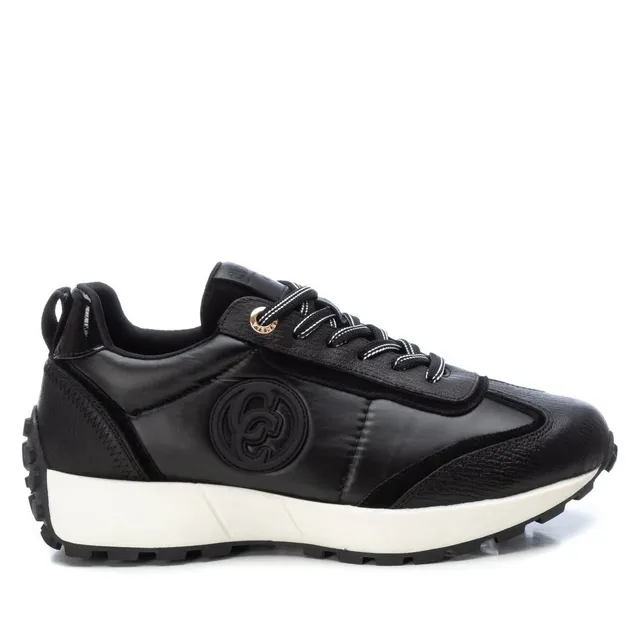 Carmela 16111703 Sneaker Femme Noir Plate