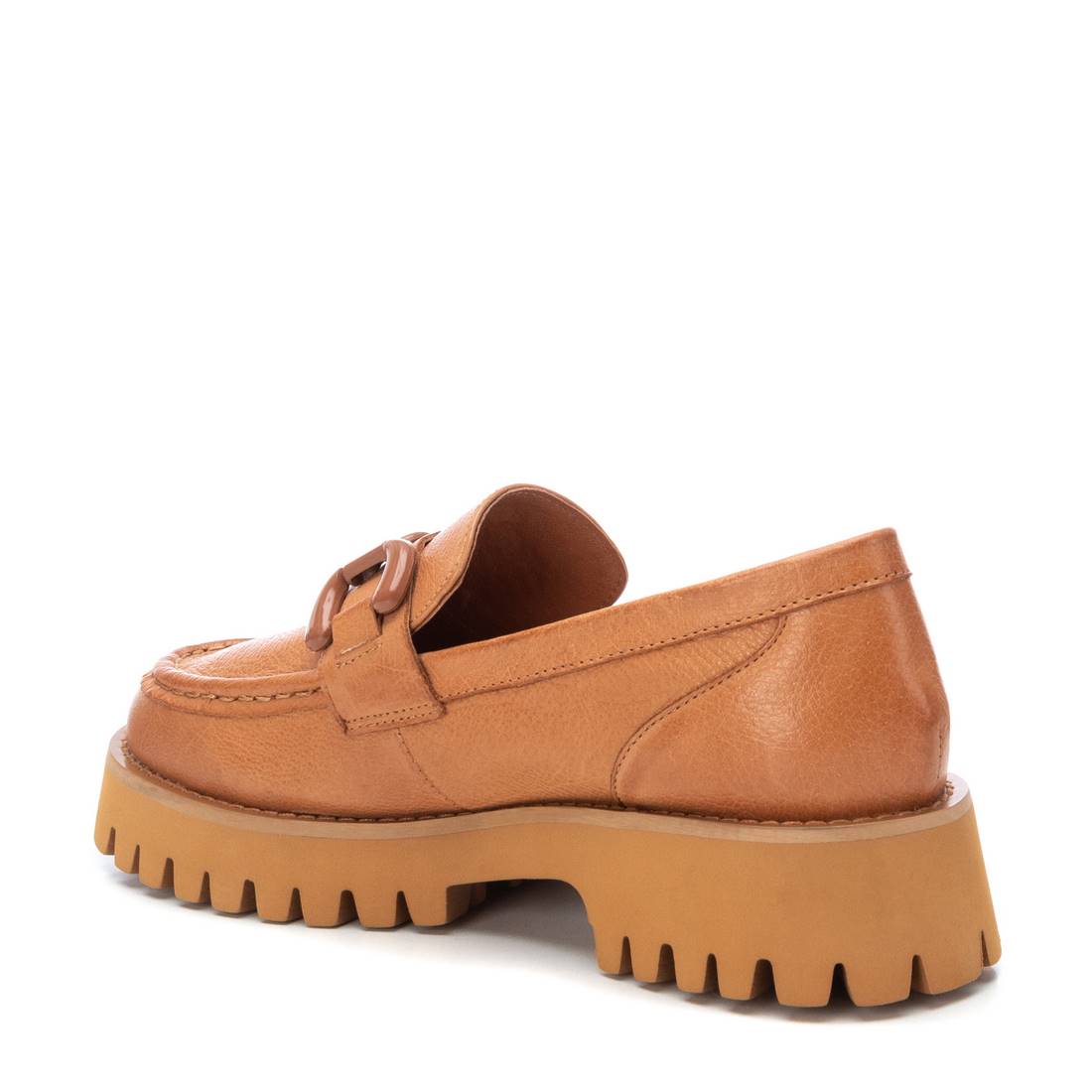 Carmela 16068906 mocassin cuir marron femme