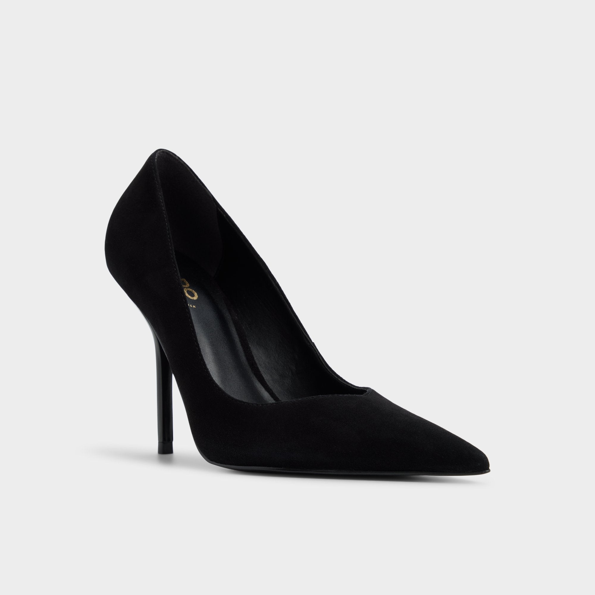 ALDO Emelie escarpins suède noirs talon haut