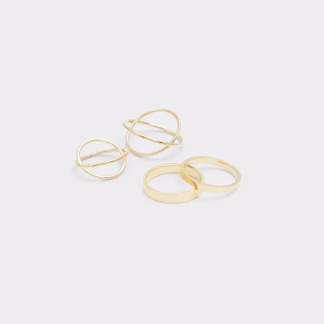 ALDO Nydiedith lot bagues femme doré
