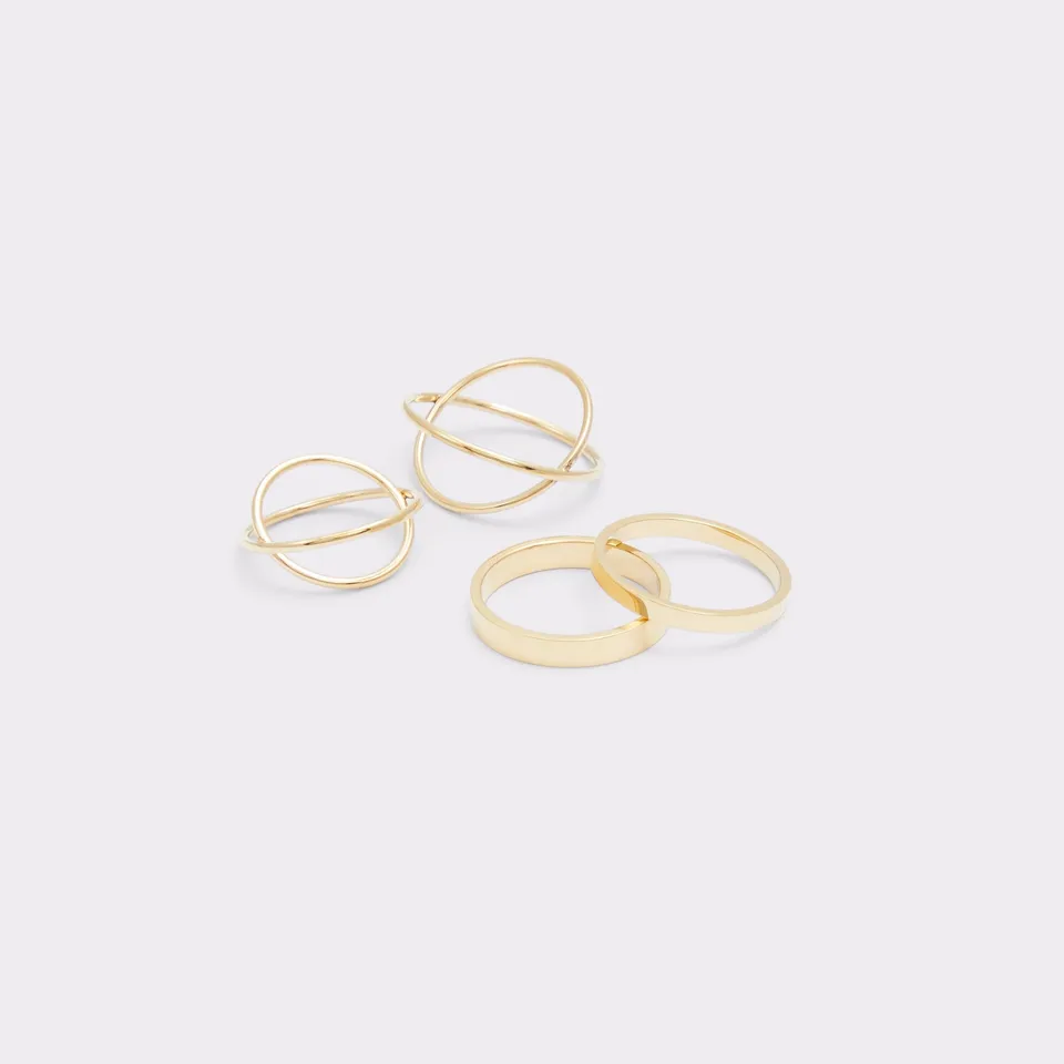 ALDO Nydiedith lot bagues femme doré