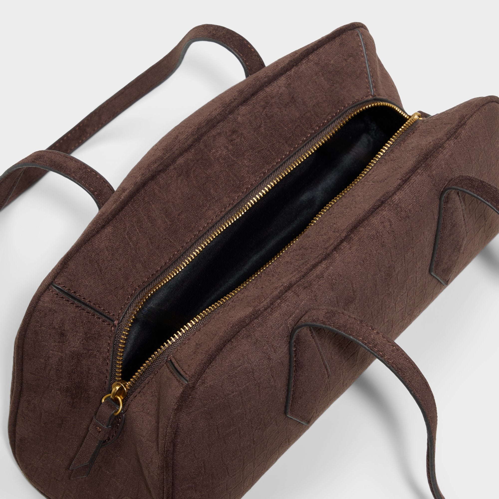 ALDO The Everyday Bag sac suède marron
