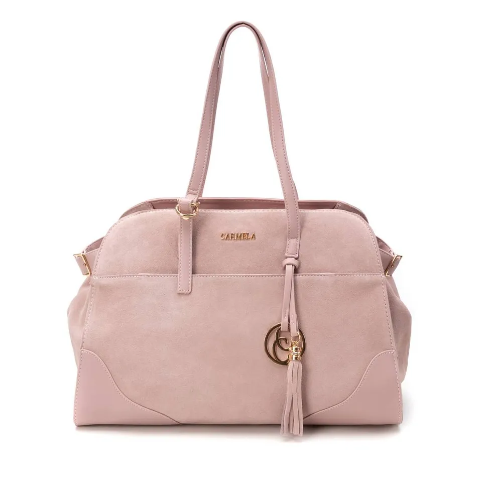 Carmela 18614601 sac cuir nude double anse