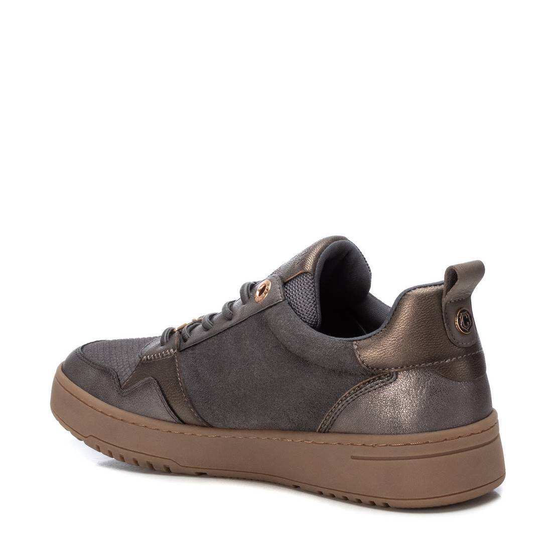 Carmela 16180804 baskets cuir gris lacets