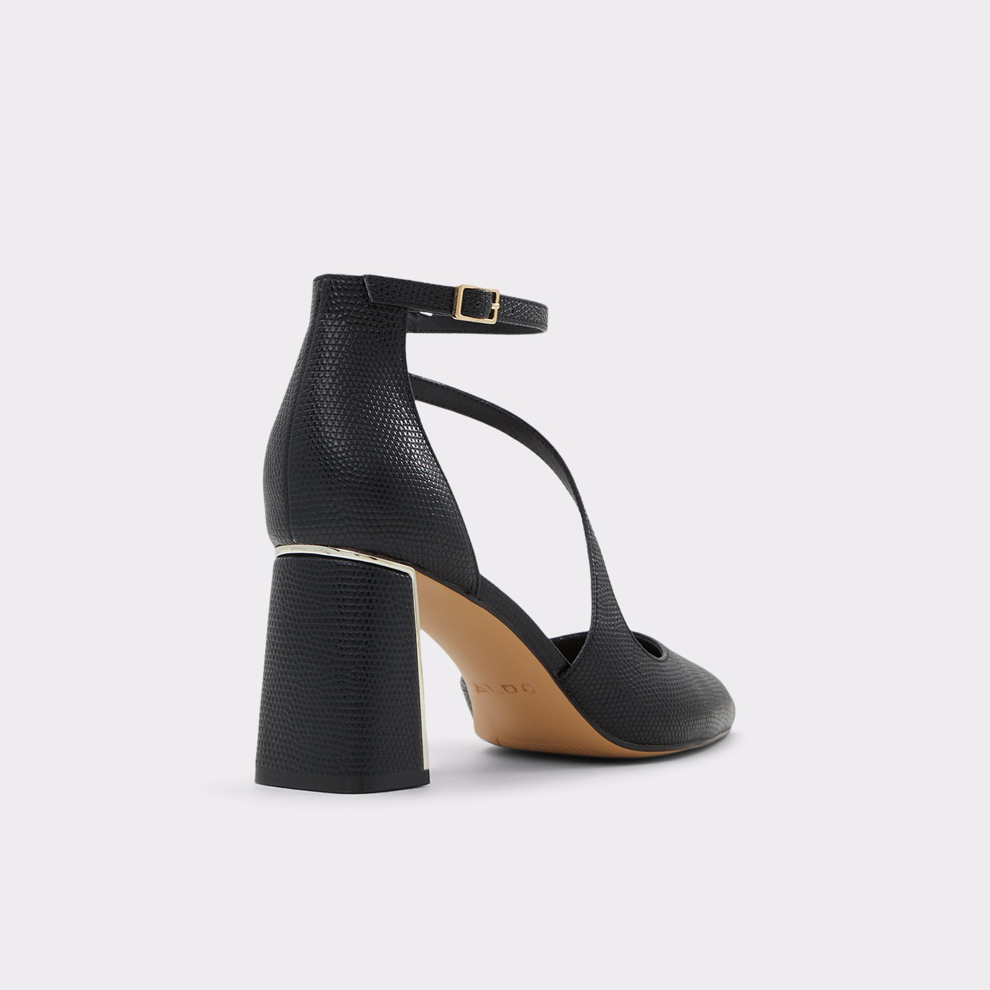 ALDO Annodar escarpins noirs à bride