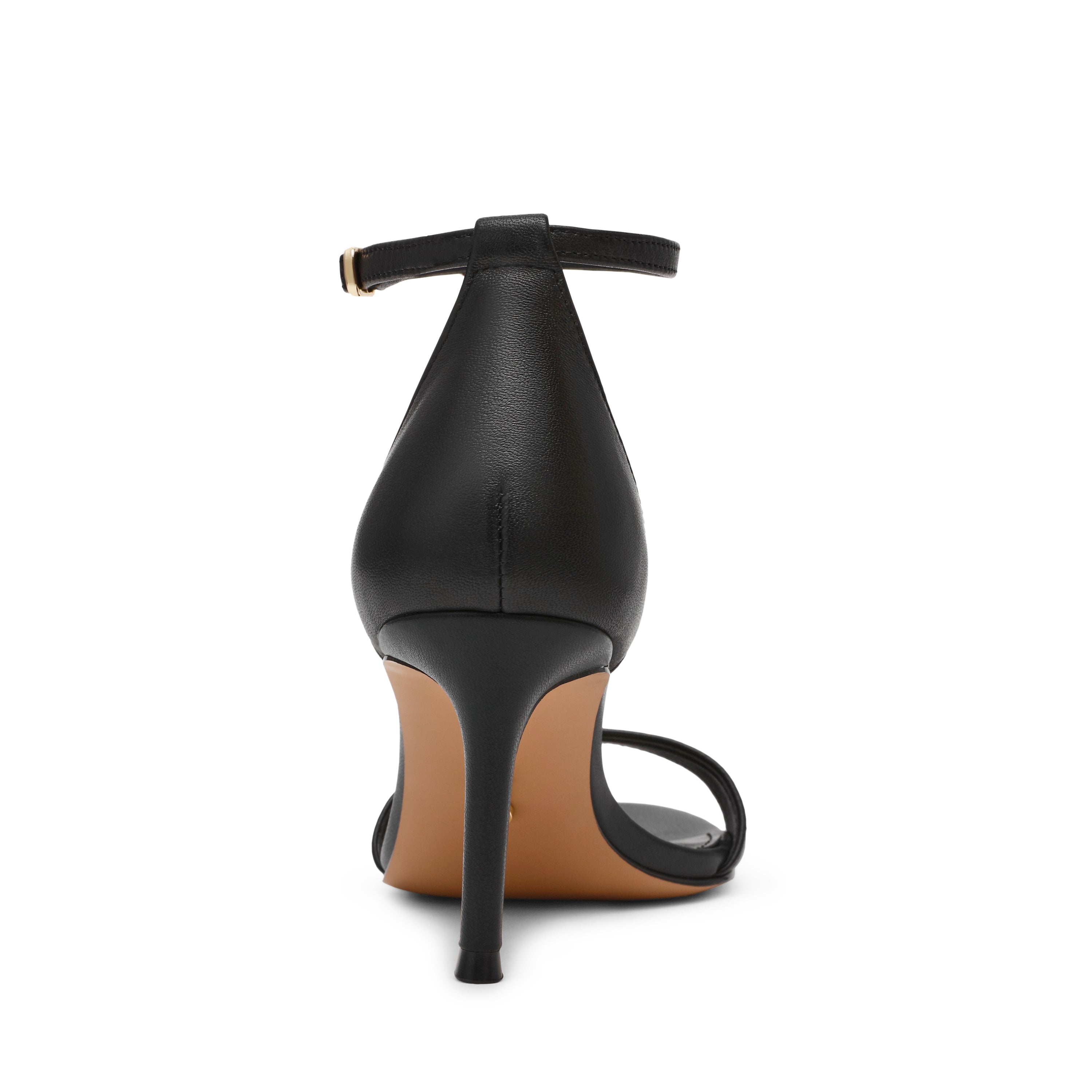 Steve Madden Nevina Sandal sandales cuir noir talon 7 cm
