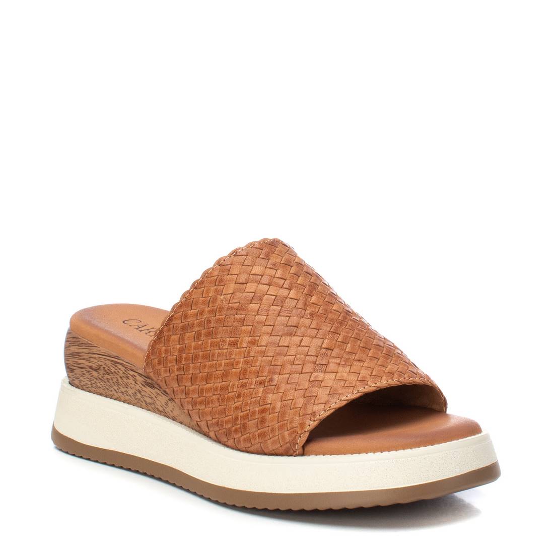 Carmela 16154701 sandales compensées marron cuir