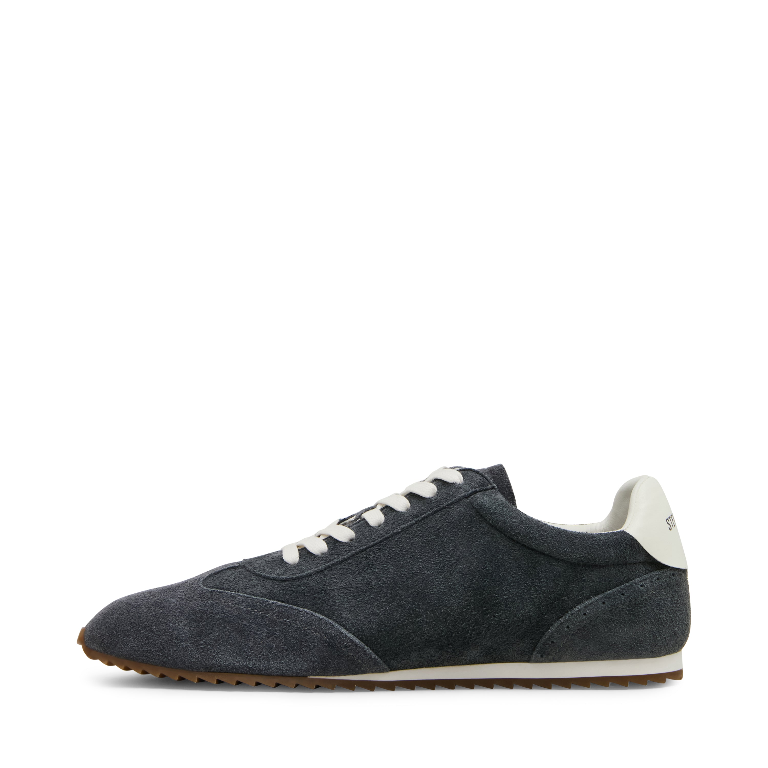 Steve Madden Newthrill basket daim charcoal lacet