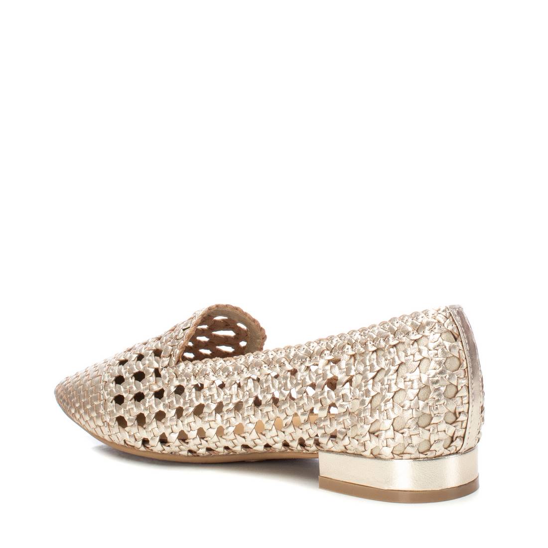 Carmela 16147303 mocassin cuir doré ajouré