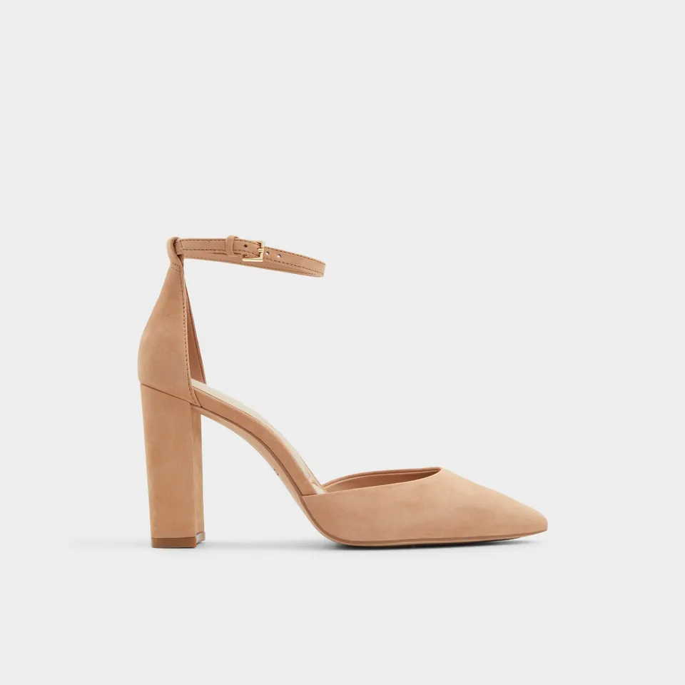 Aldo Faith escarpins nude talon bloc