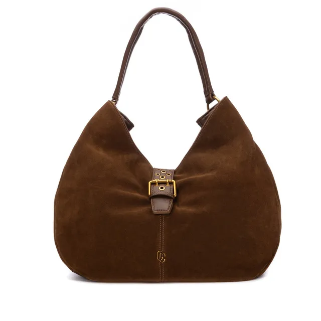 Carmela 18623901 sac femme camel cuir suédé