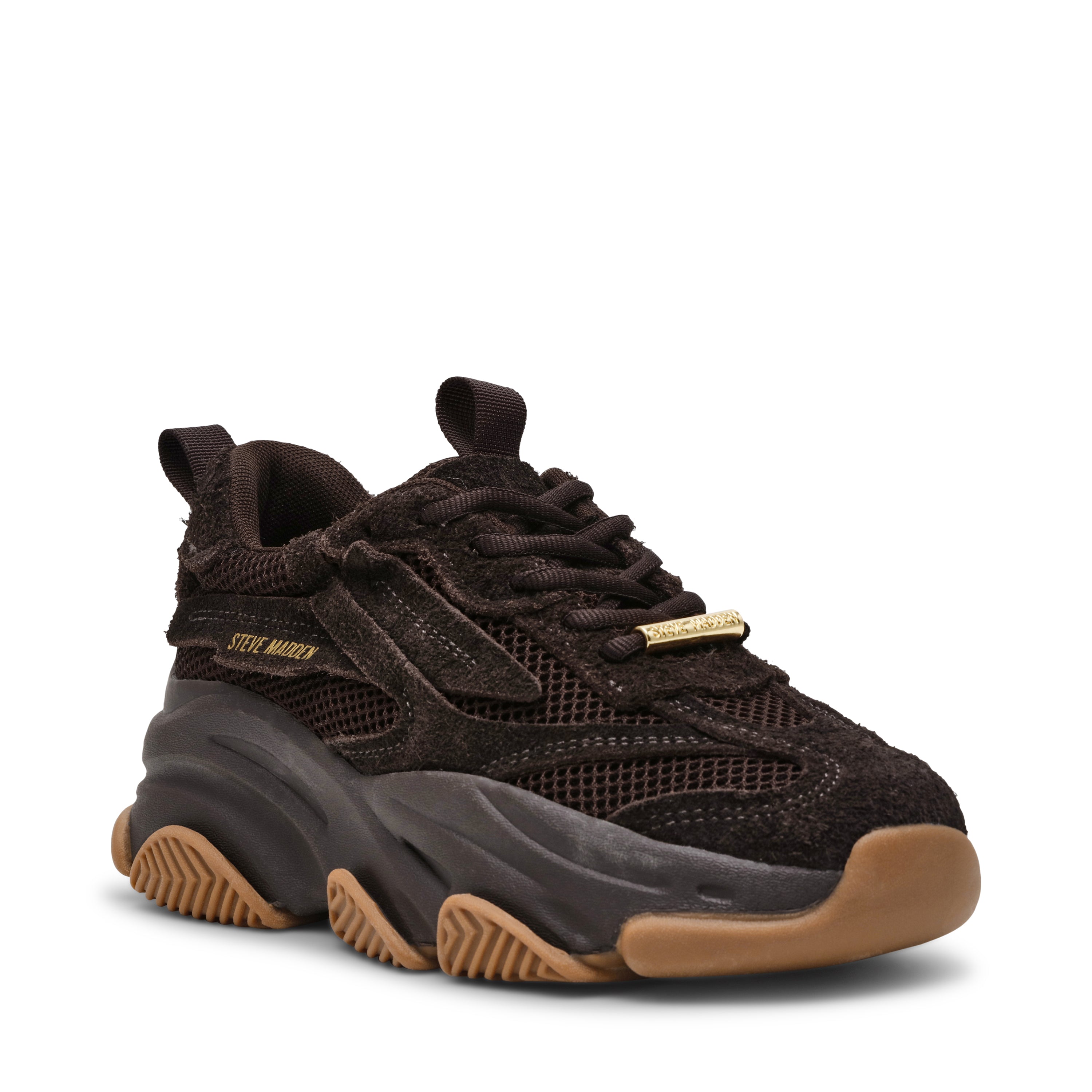Steve Madden Possession-E baskets marron compensées 7 cm