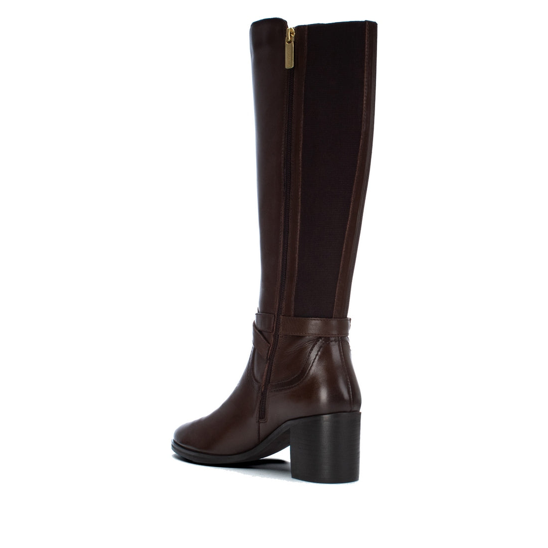 Carmela 16401902 botte cuir marron à talon
