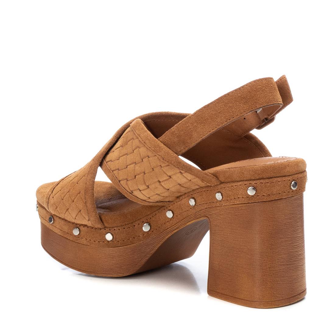 Carmela 16061601 sandale femme marron cuir talon 10 cm