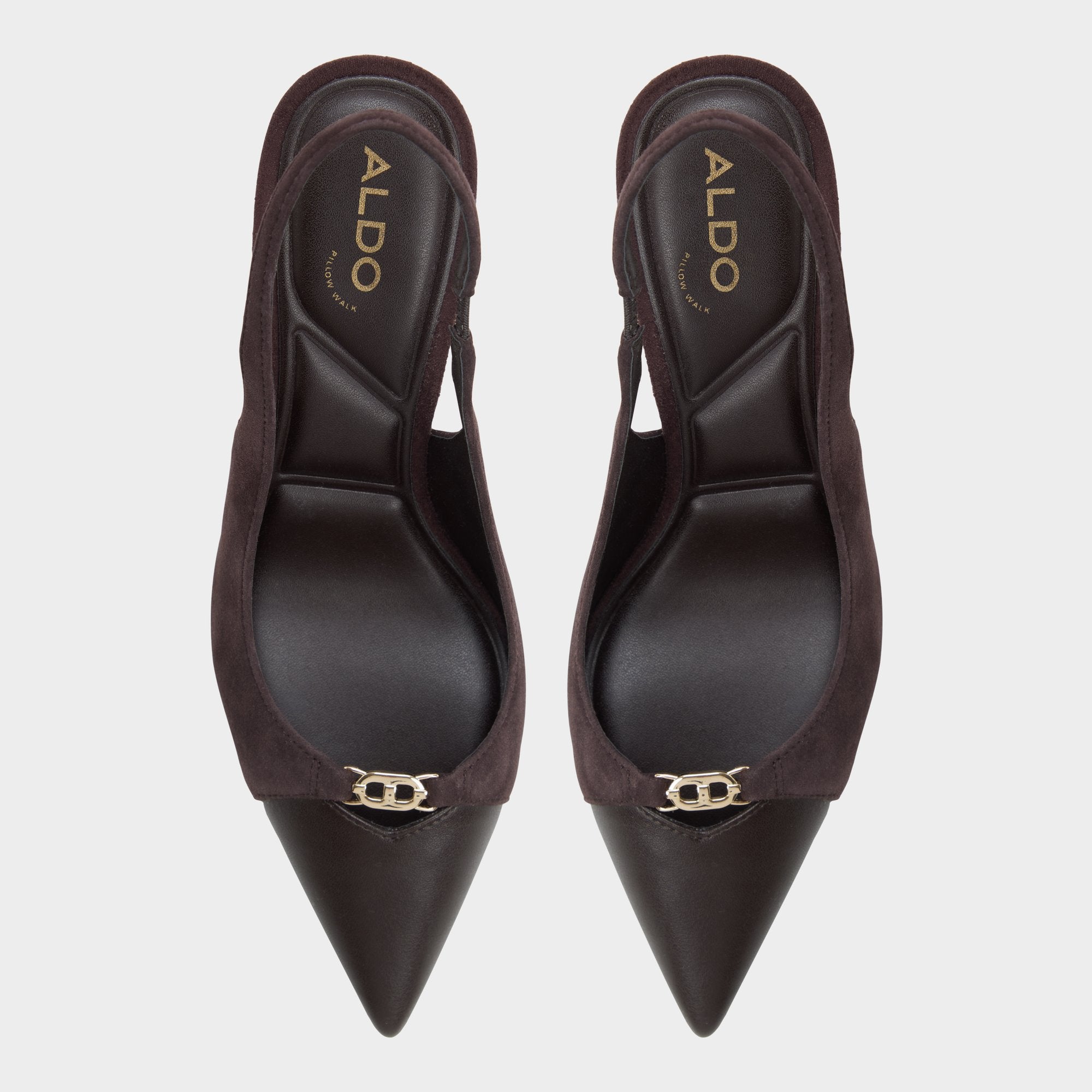 ALDO Augustas escarpins slingback noir bout pointu